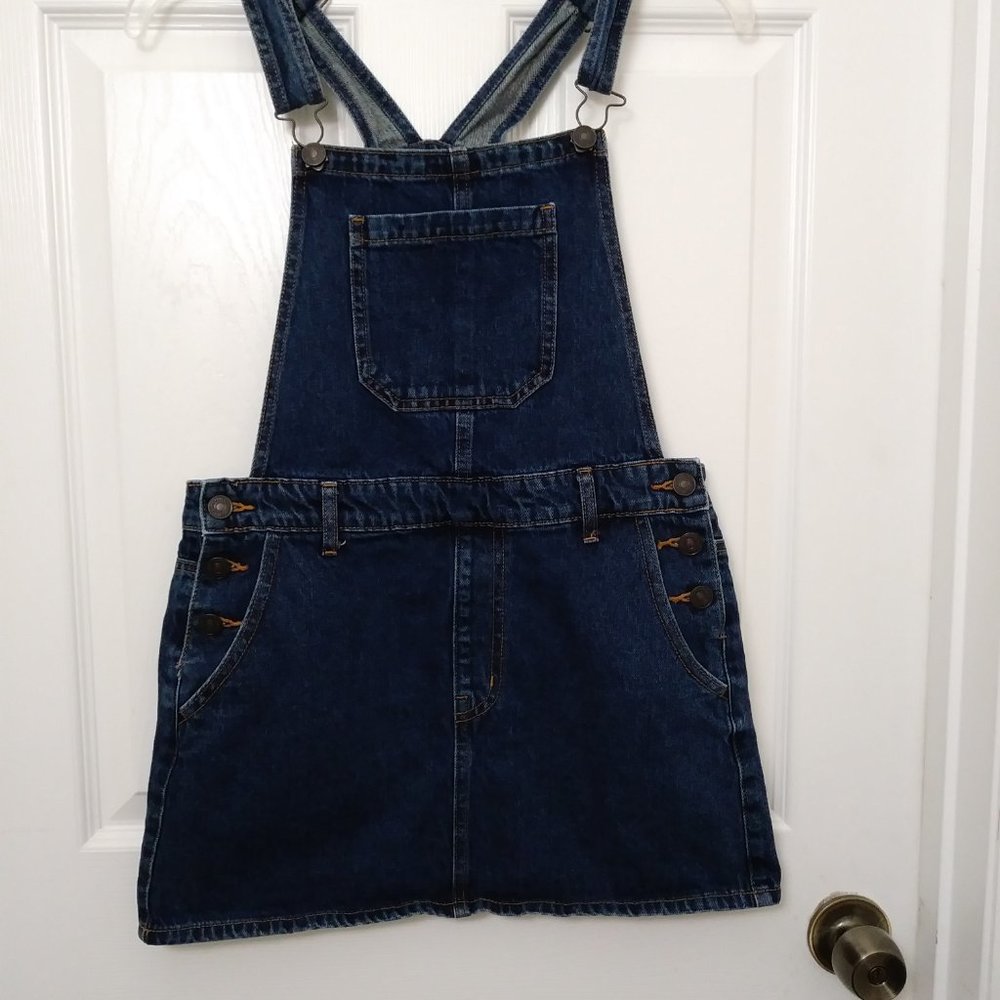 Forever 21 Overall Mini Dress Size Small - Picture 11 of 13